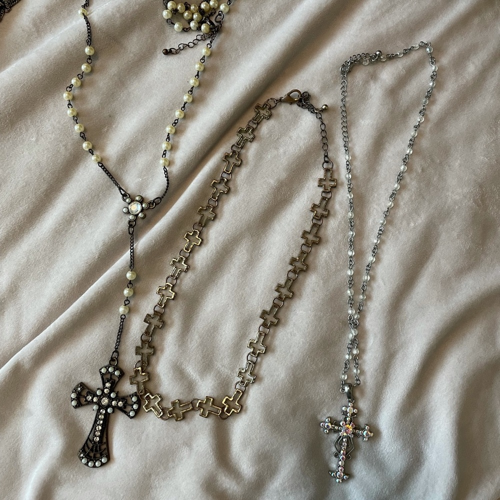 Mix of F21, Juicy Couture, UO Necklaces